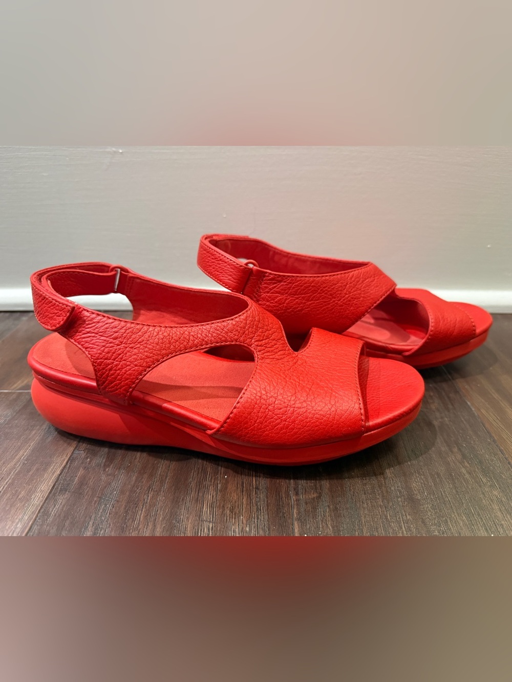Camper Balloon Slingback Wedge Sandals Sz 36/ US 6